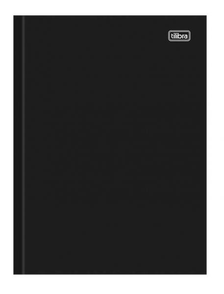 Livro Atas Capa Dura 100fls Preto - Tilibra
