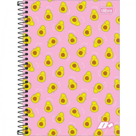 Caderno Espiral 1/4 CD 96fls D+ 140x200 - Tilibra