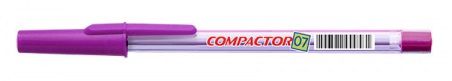 Caneta Esf. Ponta Fina 0.7 Violeta - Compactor