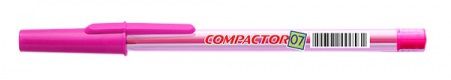Caneta Esf. Ponta Fina 0.7 Pink – Compactor