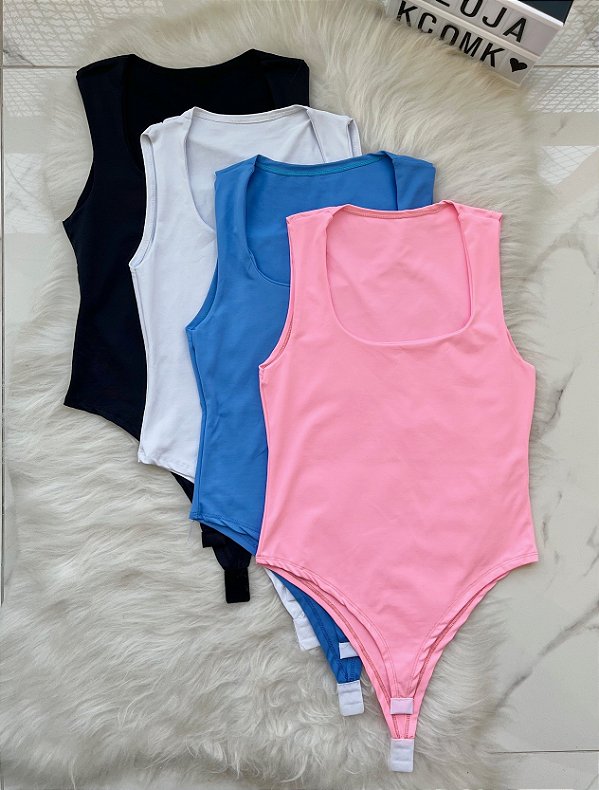 Body Decote Quadrado