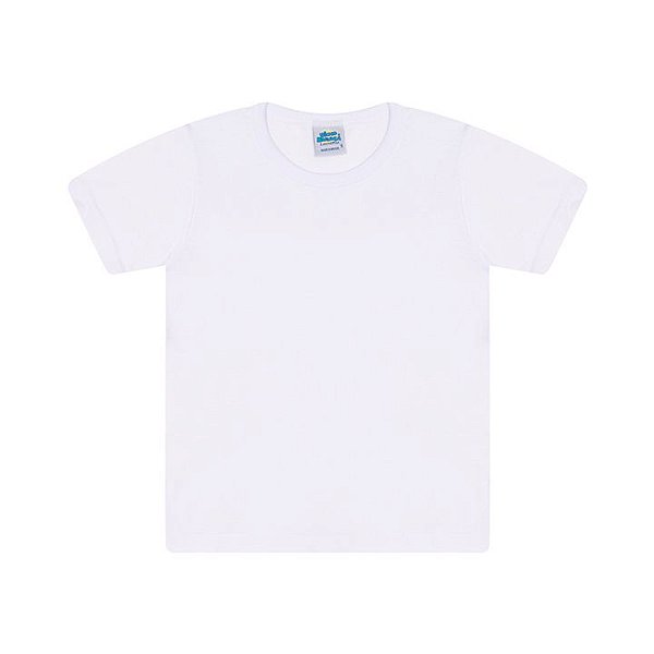 Camisa em meia malha cor branco