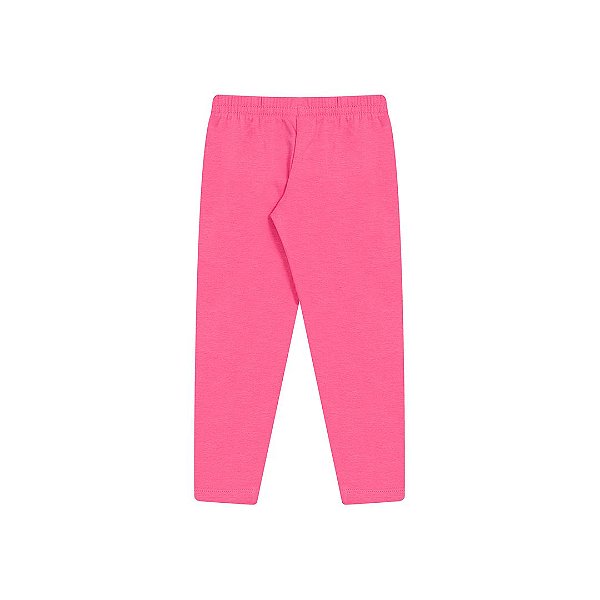 Legging feminina em molecotton com elástico no cós