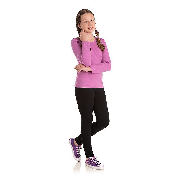 Calça feminina legging em molecotton