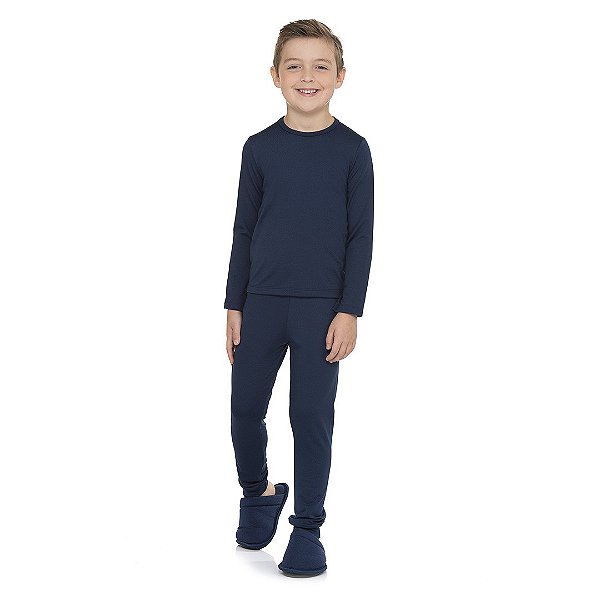 Calça masculina térmica, em cotton suplex peluciado