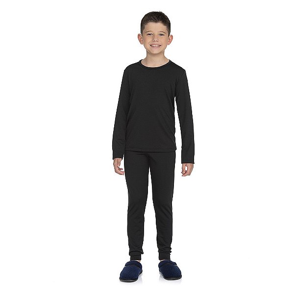 Calça masculina térmica, em cotton suplex