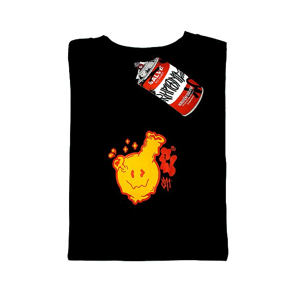 Camiseta Masculina Chronic Bong Preta