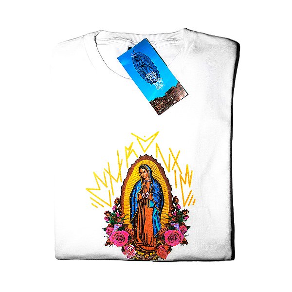Camiseta Masculina Chronic Guadalupe Branca