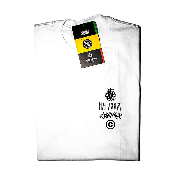 Camiseta Masculina Chronic Mato Seco Tudo Nos É Dado Branca