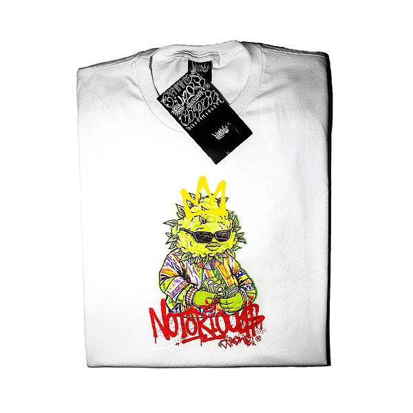 Camiseta Masculina Chronic Notorious Branca