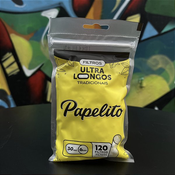 Filtro Papelito Ultra Longo 30x6mm