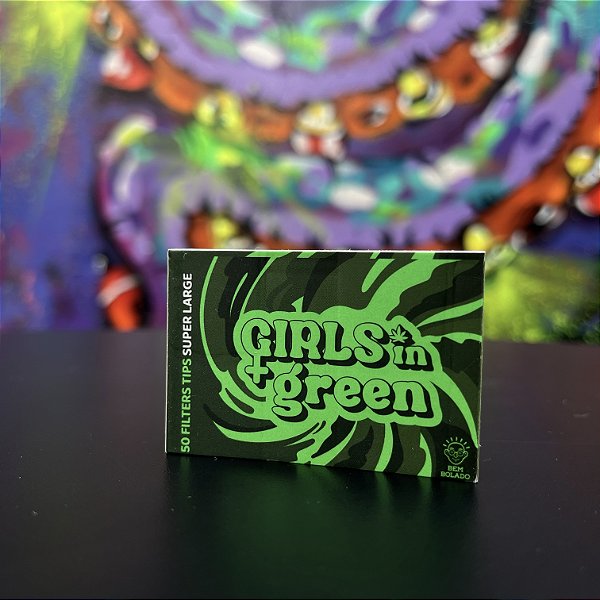 Piteira de Papel A Piteira x Bem Bolado Girls in Green Reciclado Large