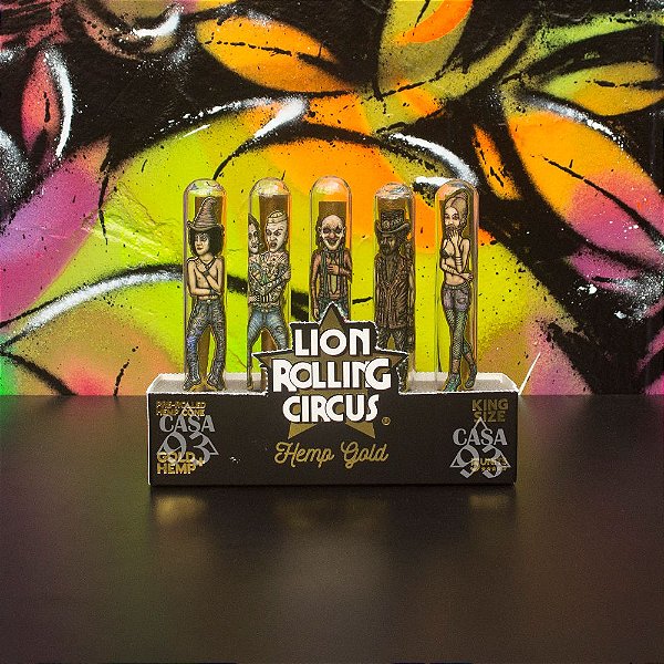Seda Cone Lion Rolling Circus Gold Hemp