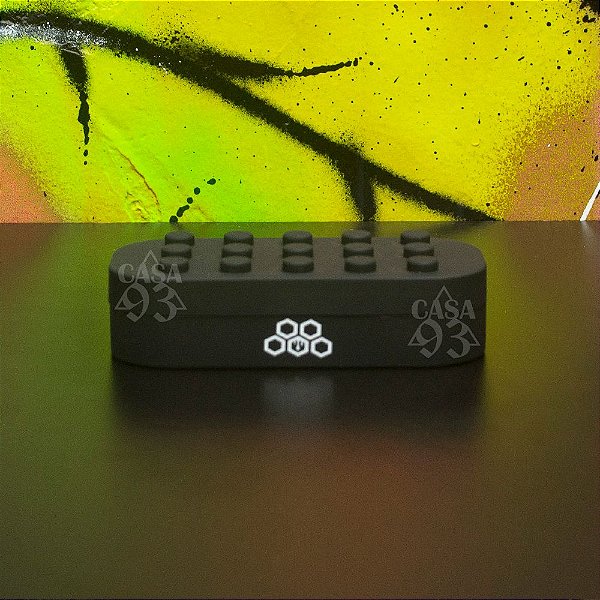 Oil Slick Cultura Dab Preto Pote de Silicone 34ml