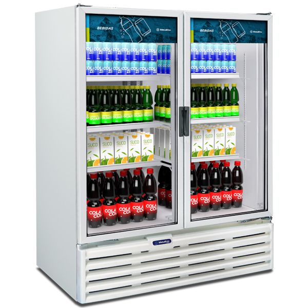 Refrigerador VB99 Expositor Vertical  Porta Dupla  1186 Litros Metalfrio