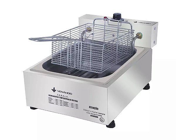 Fritador Elétrico Óleo 1 cuba Venâncio SFE112