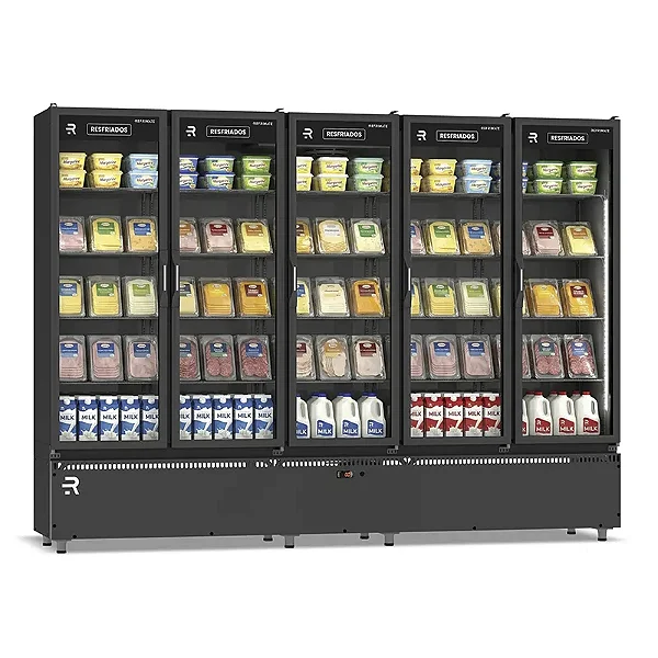 Expositor Auto Serviços 5 Portas Refrimate Vanguard Total Black