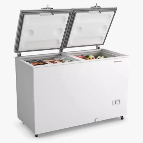 Freezer Horizontal 417 Litros Dupla Ação DA420IFTech Bivolt Metalfrio
