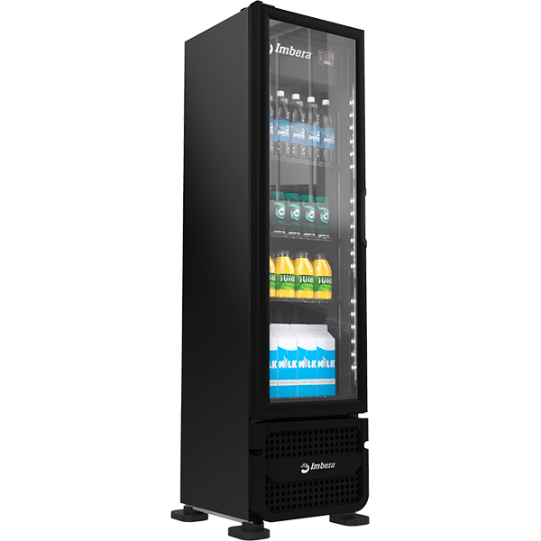 Expositor Refrigerador 230 litros VRS08 Imbera Full Black