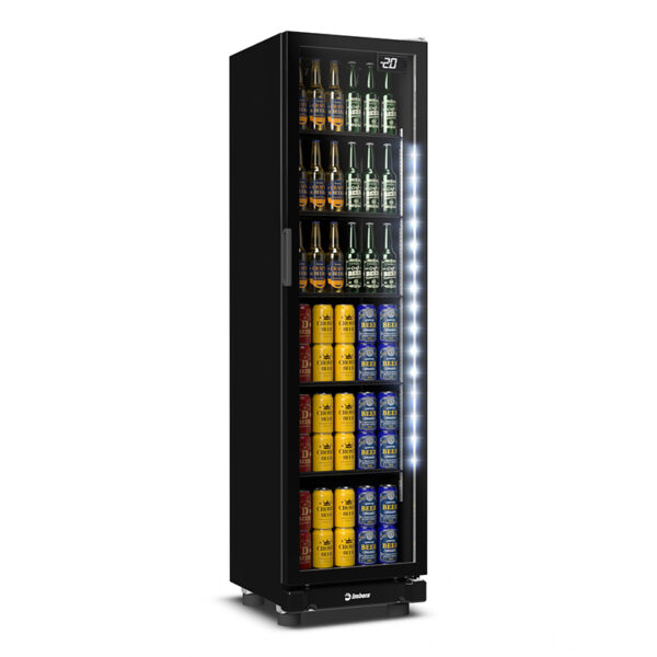 CCV168 Deluxe Porta Full Glass 266L