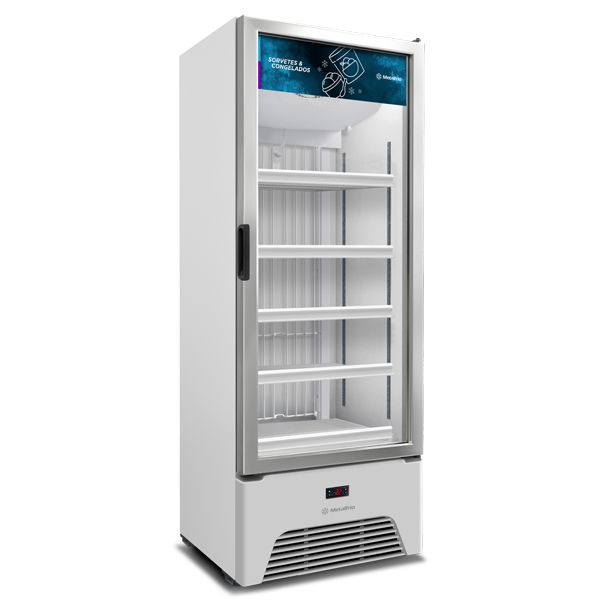Freezer Expositor Vertical Frost Free para Sorvetes  560 Litros VF50A Metalfrio