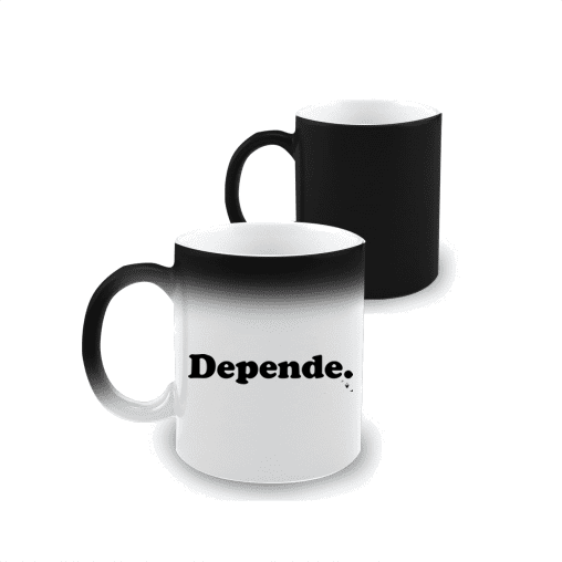 Caneca Mágica Depende