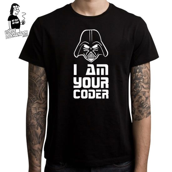 Camiseta  I Am Your Coder