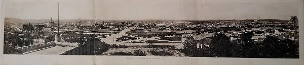 Fotografia Panorâmica, Estampa Tipográfica Original 1914, São Paulo, Várzea Do Carmo