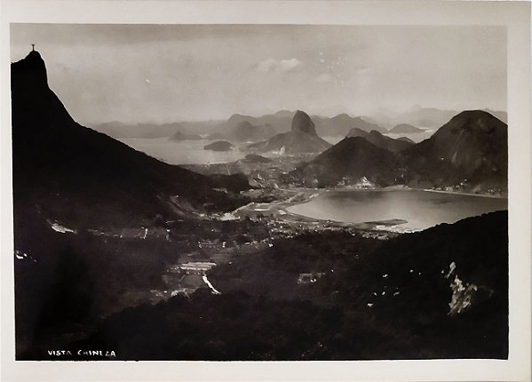 Rio de Janeiro – Vista Chinesa – Fotografia original antiga