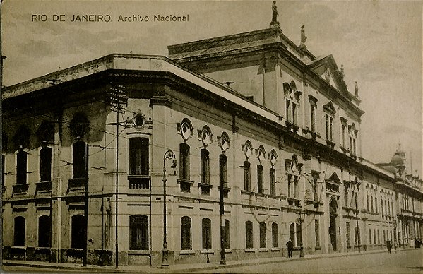 Rio de Janeiro - Archivo - Arquivo - Nacional - História Postal - Cartão Postal Antigo, circulado