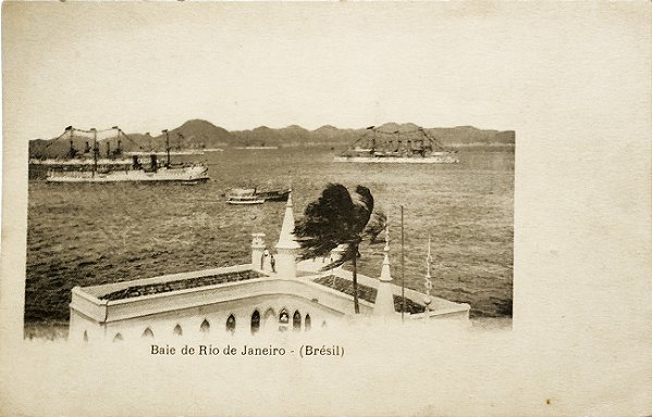 Rio de Janeiro - Baie de Rio - Cartão Postal Antigo, Não Circulado, Impresso na França