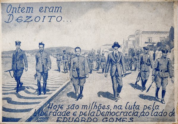 Rio de Janeiro - Revolta dos 18 do Forte - Cartão Postal Antigo, Não Circulado