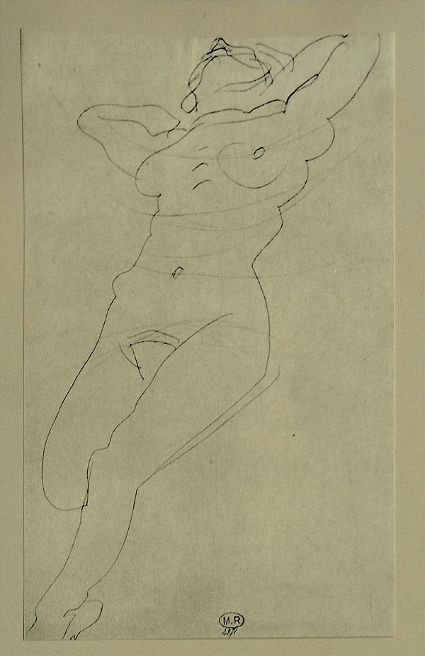 Auguste Rodin – Gravura na técnica de Heliogravura, Original de 1934, Museu Rodin