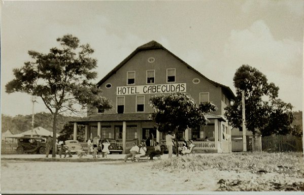 Santa Catarina - Hotel Cabeçudas - Cartão Postal Antigo Original