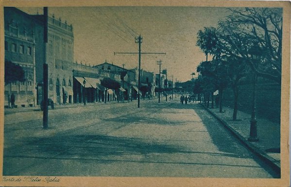 Bahia - Salvador - Cartão Postal Antigo Original, Forte de São Felix, Não Circulado