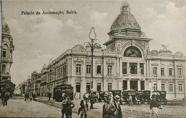 Bahia - Salvador - Cartão Postal Antigo Original, Palacio da Aclamação,  Não Circulado