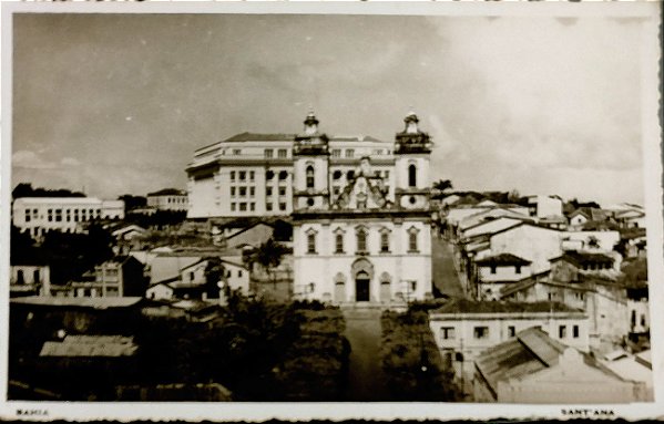 Bahia - Salvador - Sant´Ana - Cartão Postal Antigo Original, Não Circulado