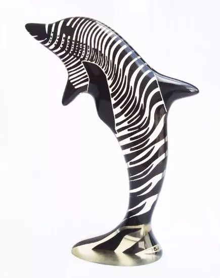 Palatnik - Escultura Cinética em Acrílico, Assinada , Figura de Golfinho