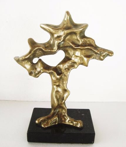 Anita Kaufmann - Escultura em Bronze, Árvore Da Vida, Assinada