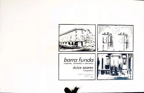 Dulce Soares - Pasta Com Estampas Fotográficas da Barra Funda, São Paulo, 1982