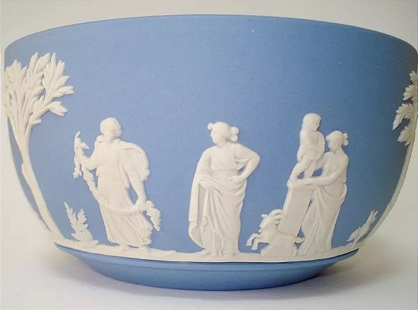 Wedgwood - Tigela / Bowl Em Porcelana Biscuit