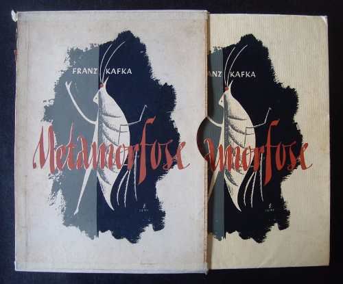 Livro Franz Kafka, Metamorfose, Ilustrado por Walter Lewy, 1956