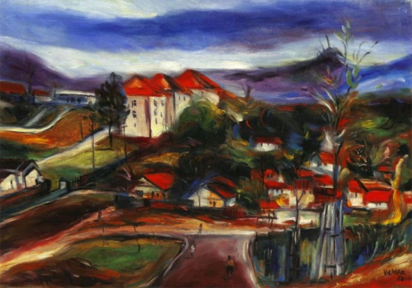 Vilmar Rodrigues - Pintura Ost - Assinado e Datado 1978