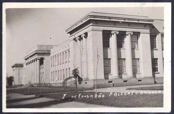 Rio Grande do Sul - Instituto de Educação, Porto Alegre, Cartão Postal Antigo Original