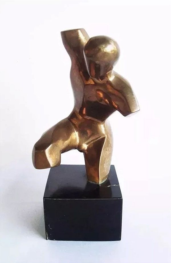 Yole Travassos - Escultura em Bronze, Assinada e Numerada