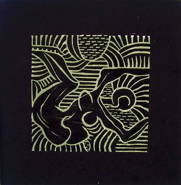 Odetto Guersoni - Quadro, Arte em Gravura Assinada de 1969, Musa