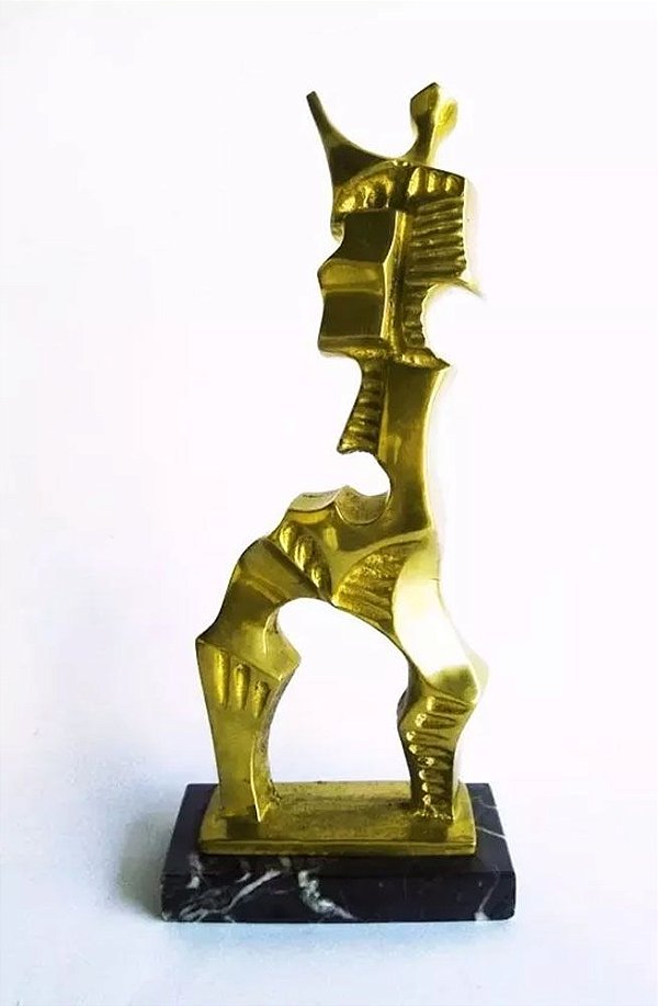 Roberto Gabriel Crivellé - Escultura em Bronze, Assinada e Numerada