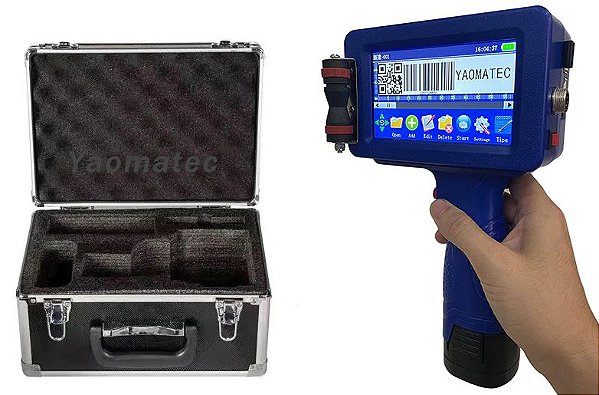 Thermal Datador Inkjet Tij Desbloqueado completo com Cartucho e Maleta