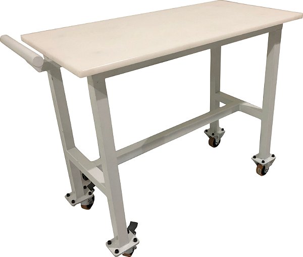 Mesa Multiuso com Rodízios Rodinhas e Alça