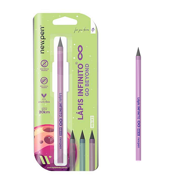 Lápis Infinito Newpen HB/#2B